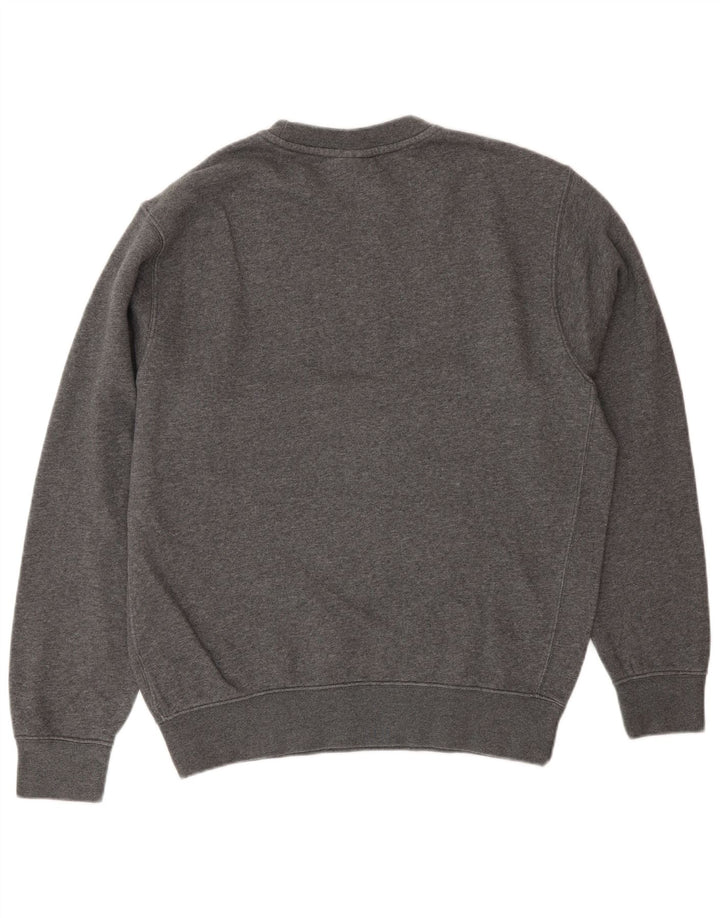 Nike Mens Graphic Sweatshirt Jumper Small Grey Cotton