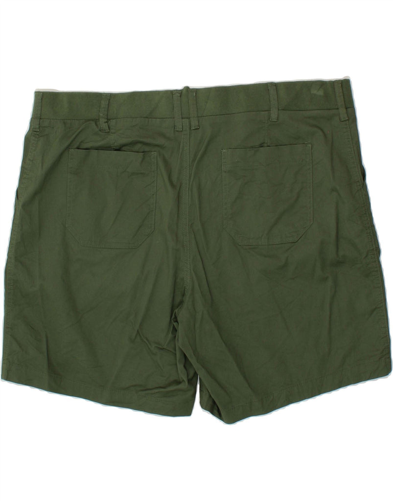 LEE Womens Regular Fit Bermuda Shorts US 22 3XL W44  Green Cotton Vintage Lee and Second-Hand Lee from Messina Hembry 