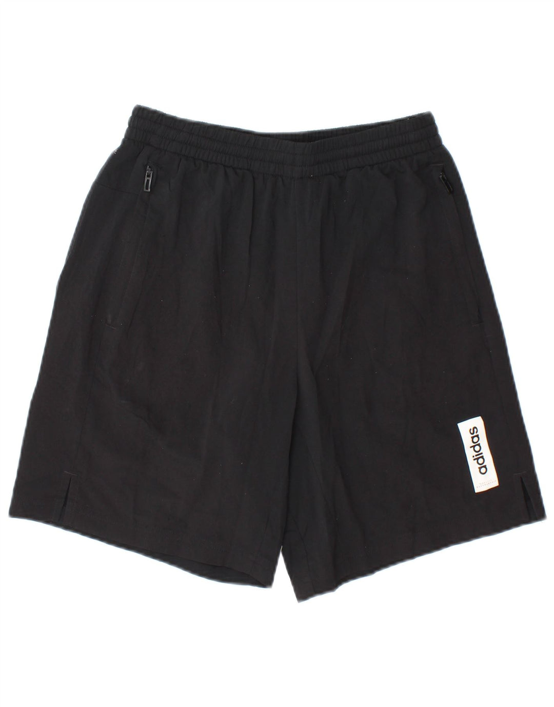 Adidas Mens Sport Shorts Small Black Polyester