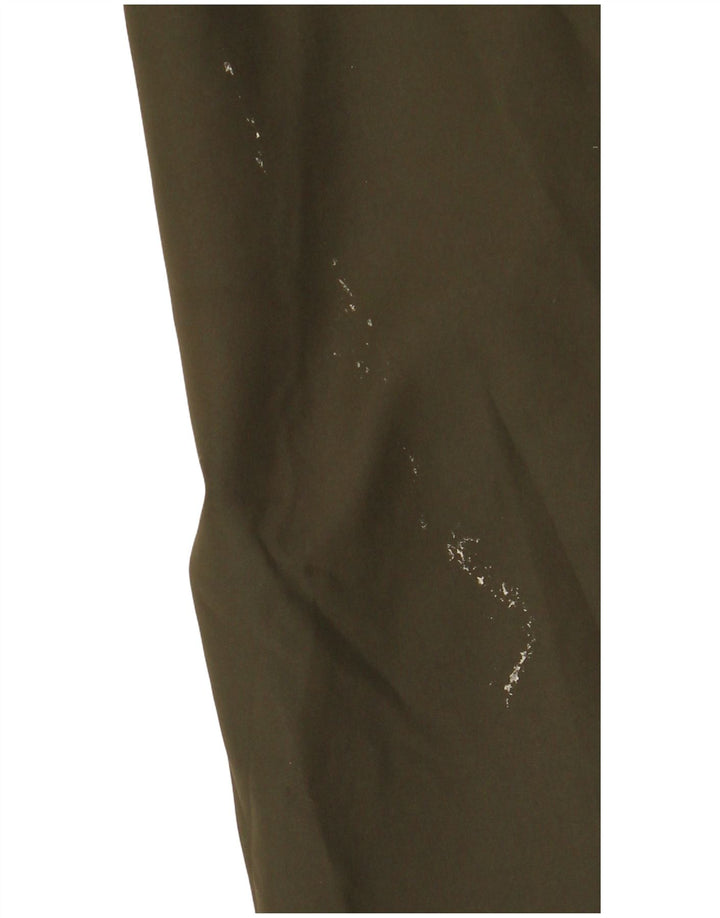 Jack & Jones Mens Hooded Windbreaker Jacket UK 36 Small Khaki Polyester