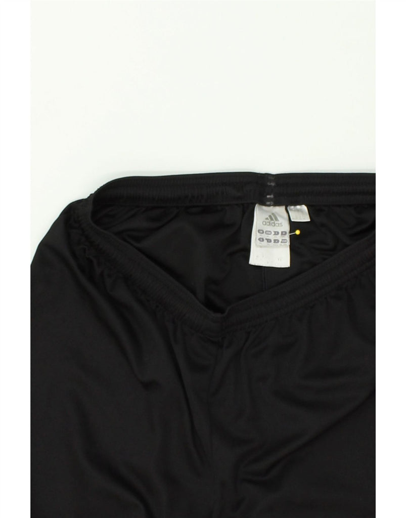 ADIDAS Mens Sport Shorts XL Black Polyester | Vintage Adidas | Thrift | Second-Hand Adidas | Used Clothing | Messina Hembry 