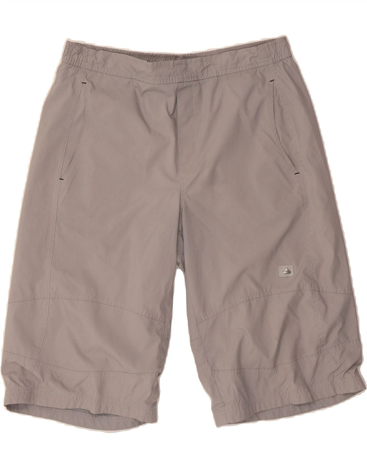ADIDAS Mens Sport Shorts Large Grey Polyester Vintage Adidas and Second-Hand Adidas from Messina Hembry 