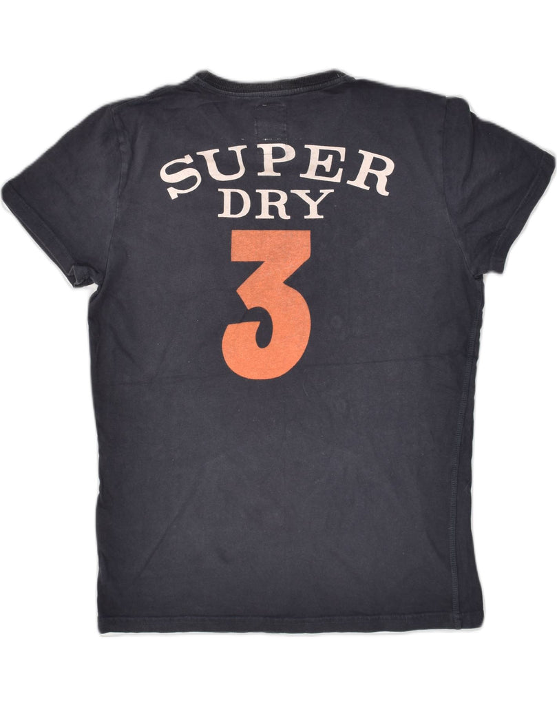 SUPERDRY Mens Classic Fit Graphic T-Shirt Top Medium Grey Cotton | Vintage Superdry | Thrift | Second-Hand Superdry | Used Clothing | Messina Hembry 