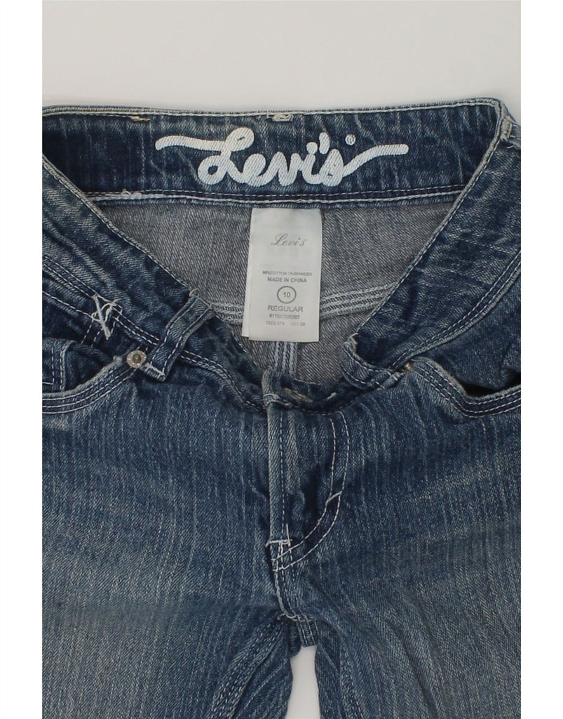 LEVI'S Girls Regular Slim Jeans 9-10 Years W24 L26  Blue Cotton | Vintage Levi's | Thrift | Second-Hand Levi's | Used Clothing | Messina Hembry 