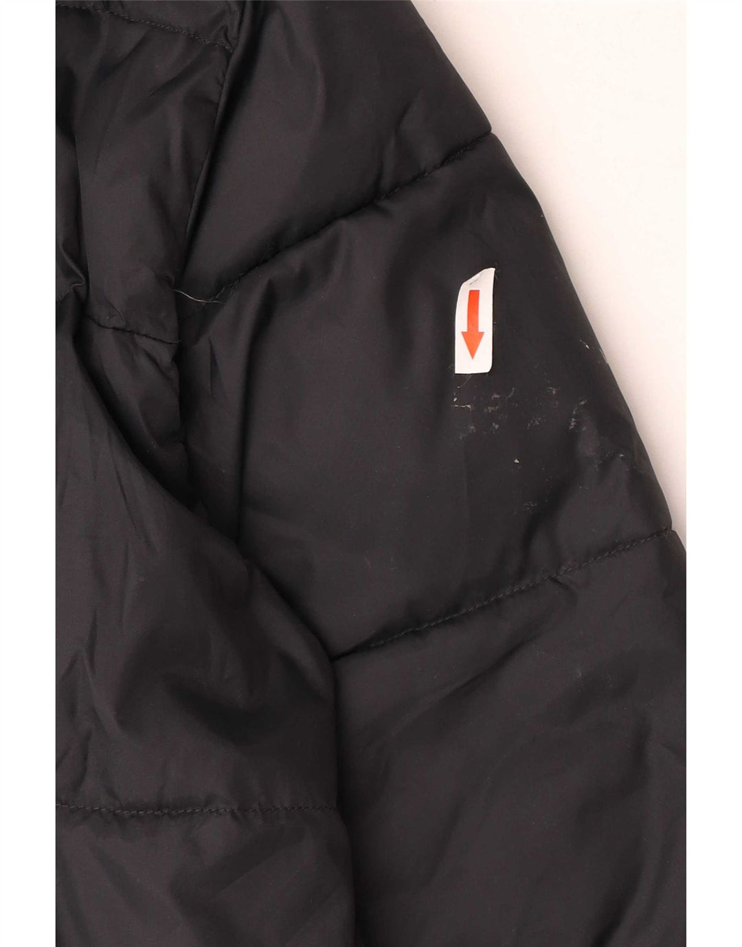 Champion Mens Hooded Padded Anorak Jacket UK 40 Large Black Polyamide