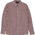 Tommy Hilfiger Mens Shirt Large Multicoloured Striped Cotton