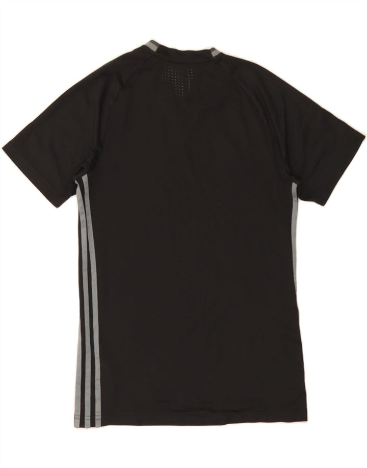 ADIDAS Mens Climacool T-Shirt Top Small Black Polyester Vintage Adidas and Second-Hand Adidas from Messina Hembry 