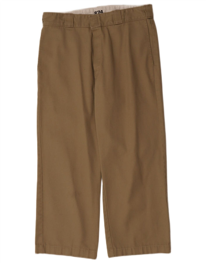 Dickies Mens Original Fit Chino Trousers W32 L24 Khaki