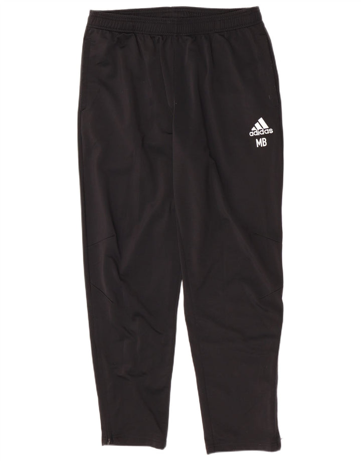 Adidas Mens Tracksuit Trousers Large Black Polyester