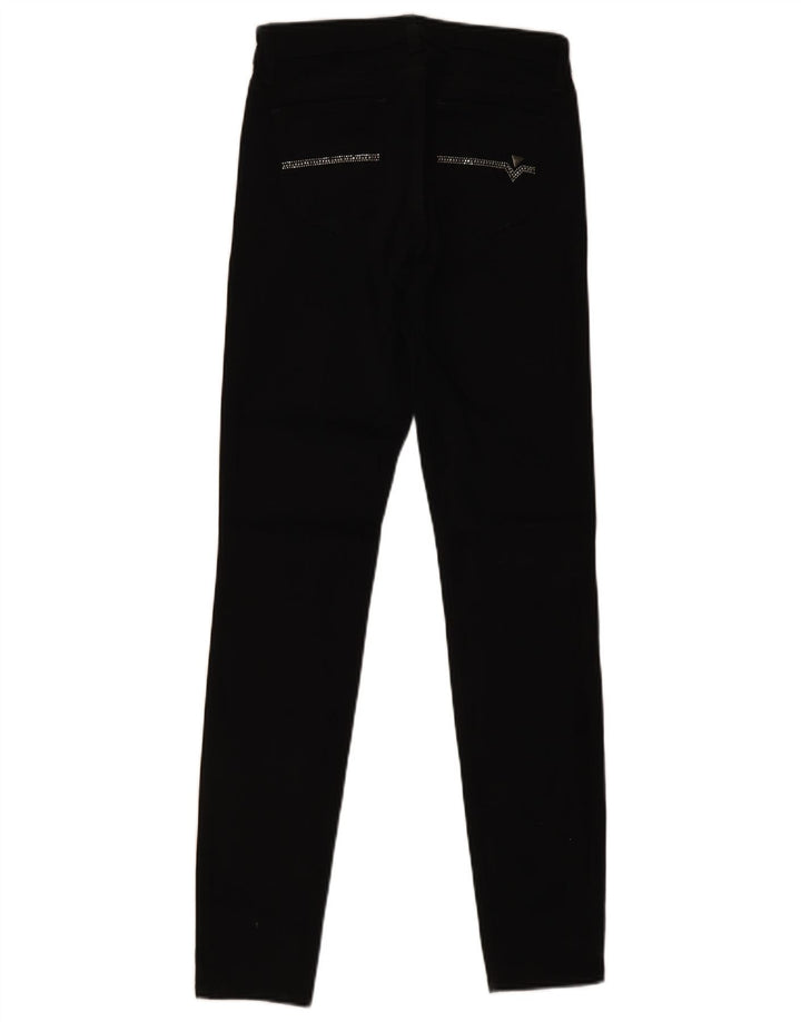 Guess Womens Skinny Jeans W29 L32 Black Cotton