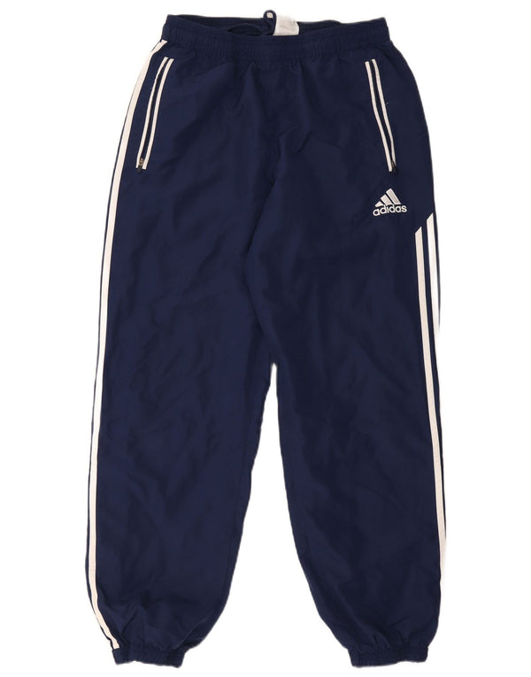 Adidas Mens Tracksuit Trousers Joggers UK 42/44 Large Navy Blue Sports
