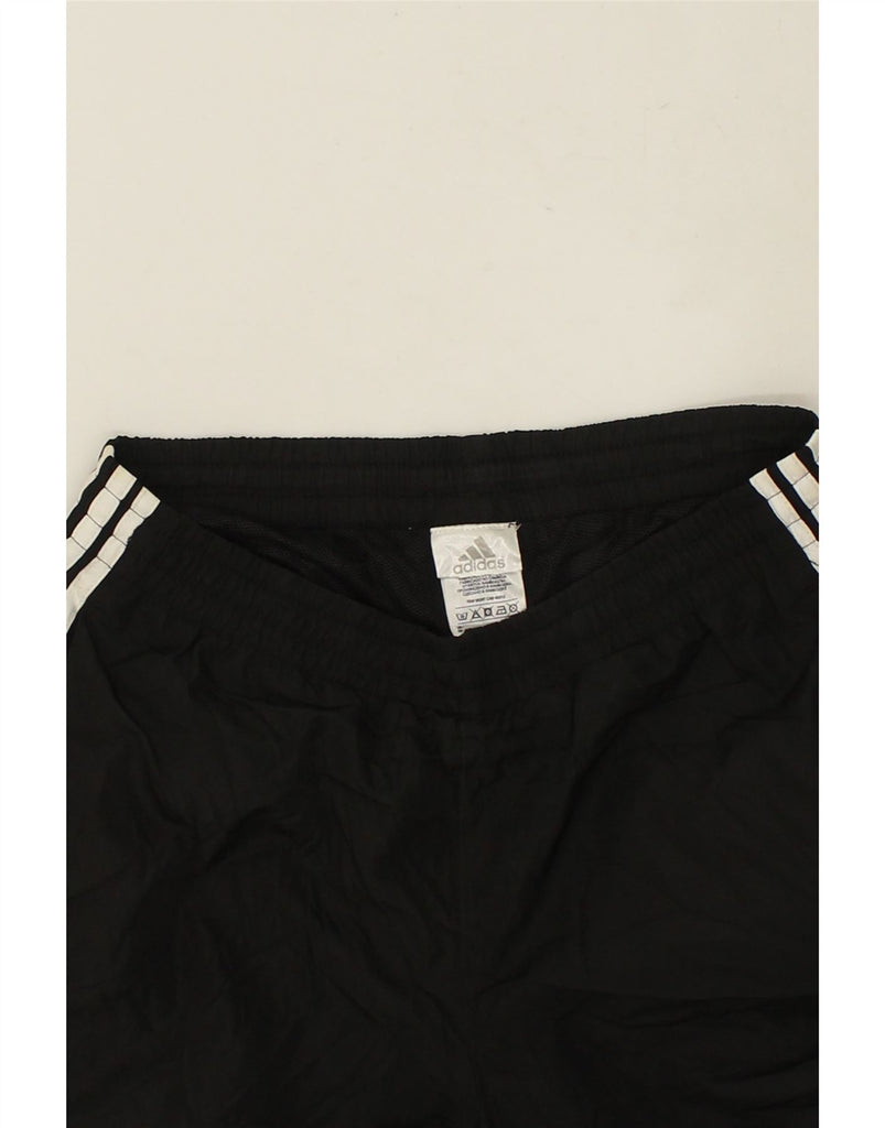 ADIDAS Mens Tracksuit Trousers Joggers Medium Black Polyester | Vintage Adidas | Thrift | Second-Hand Adidas | Used Clothing | Messina Hembry 