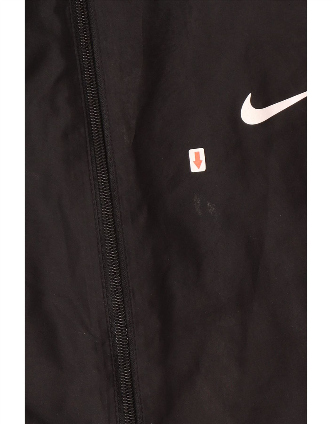 Nike Mens Tracksuit Top Jacket XL Black Colourblock Polyester