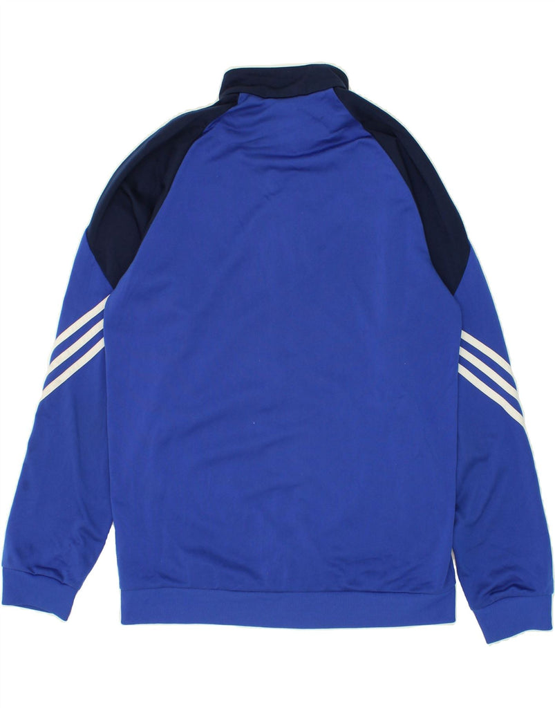 ADIDAS Mens Tracksuit Top Jacket Medium Navy Blue Colourblock Polyester | Vintage Adidas | Thrift | Second-Hand Adidas | Used Clothing | Messina Hembry 