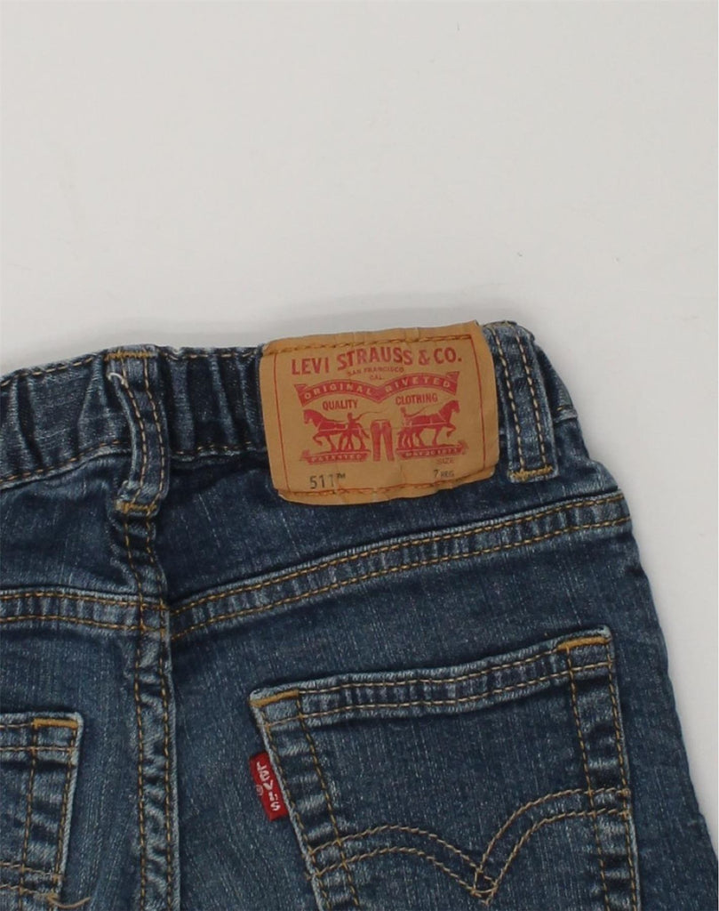 LEVI'S Boys 511 Slim Jeans 6-7 Years W22 L21 Blue Cotton | Vintage Levi's | Thrift | Second-Hand Levi's | Used Clothing | Messina Hembry 