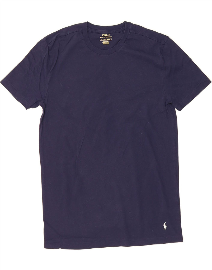 POLO RALPH LAUREN Mens T-Shirt Top Small Navy Blue Vintage Polo Ralph Lauren and Second-Hand Polo Ralph Lauren from Messina Hembry 