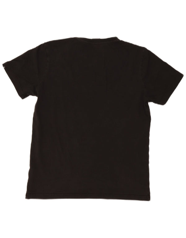 Puma Mens Graphic T-Shirt Top Large Black Cotton