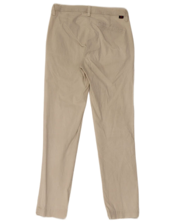 Kappa Womens Perfect Fit Slim Chino Trousers EU 38 Medium W28 L26 Beige