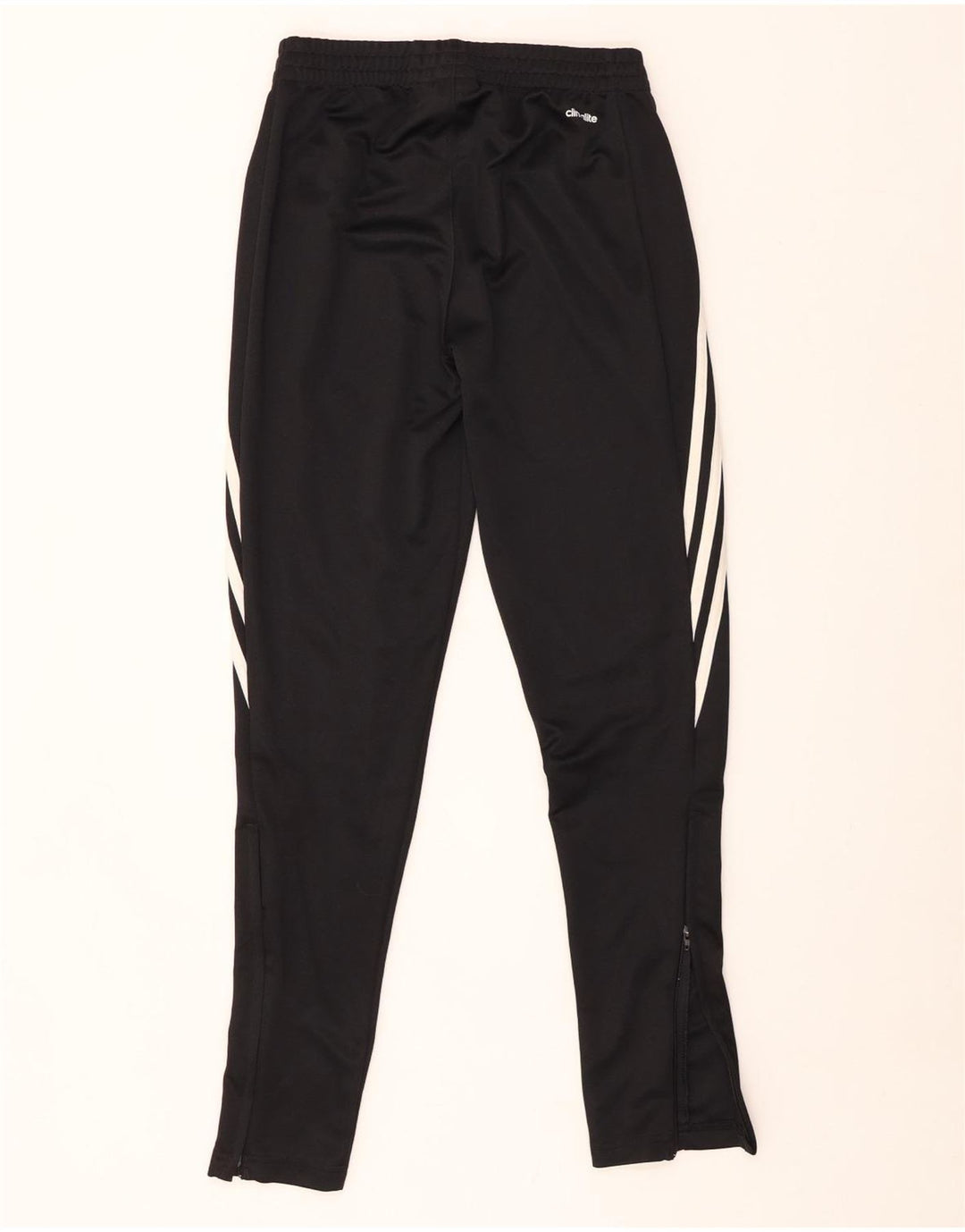 Adidas Womens Climalite Tracksuit Trousers UK 6 XS  Black Polyester