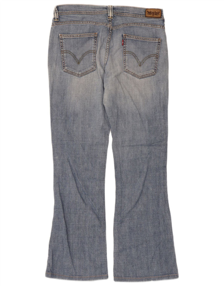 Levi's Womens Flared Jeans W32 L30 Blue Cotton