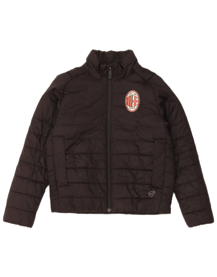 Puma Boys AC Milan Padded Jacket 9-10 Years Black Polyester