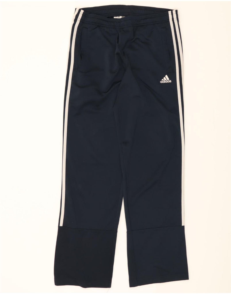 ADIDAS Mens Tracksuit Trousers Small  Navy Blue Polyester Vintage Adidas and Second-Hand Adidas from Messina Hembry 