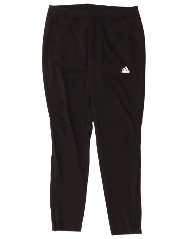 Adidas Womens Tracksuit Trousers UK 12/14 Medium  Black Polyester
