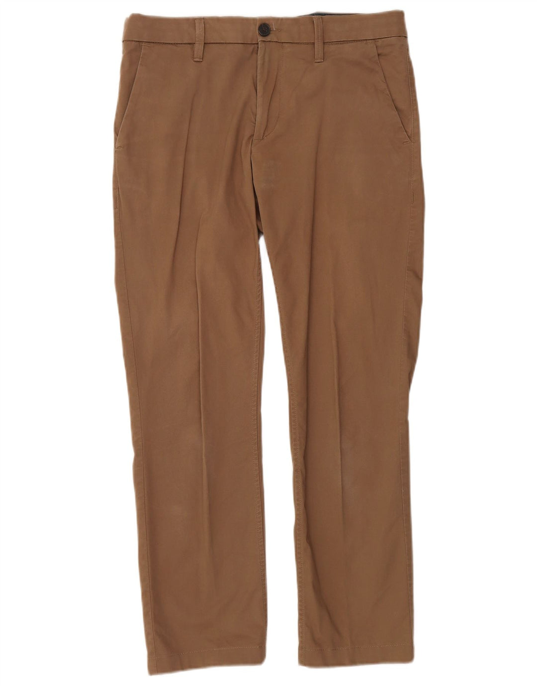 TIMBERLAND Mens Straight Chino Trousers W31 L32  Brown