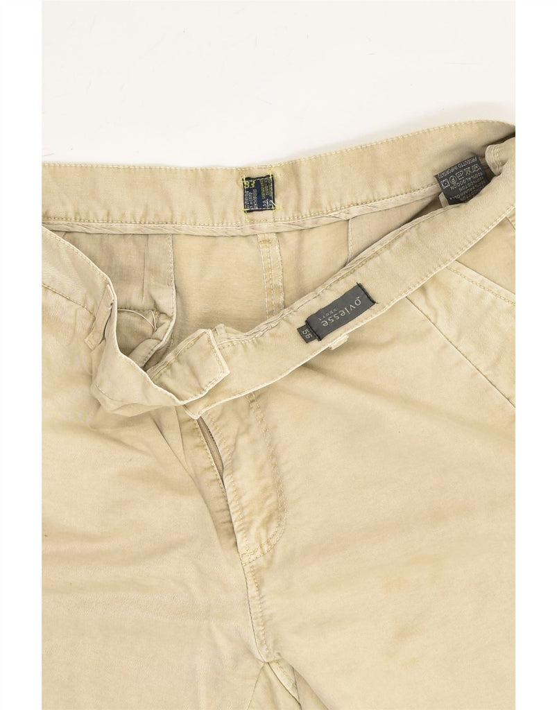 OVIESSE Mens Cargo Shorts IT 56 3XL W38 Beige Cotton | Vintage Oviesse | Thrift | Second-Hand Oviesse | Used Clothing | Messina Hembry 