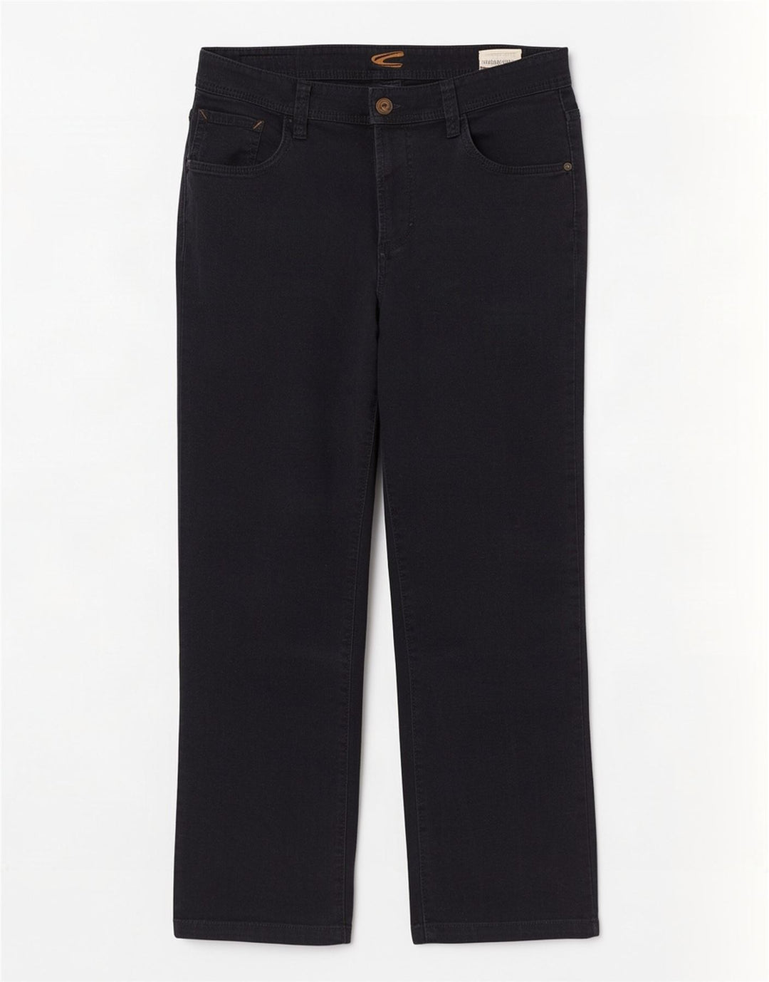 Camel Active Mens Straight Jeans W36 L32 Navy Blue Cotton