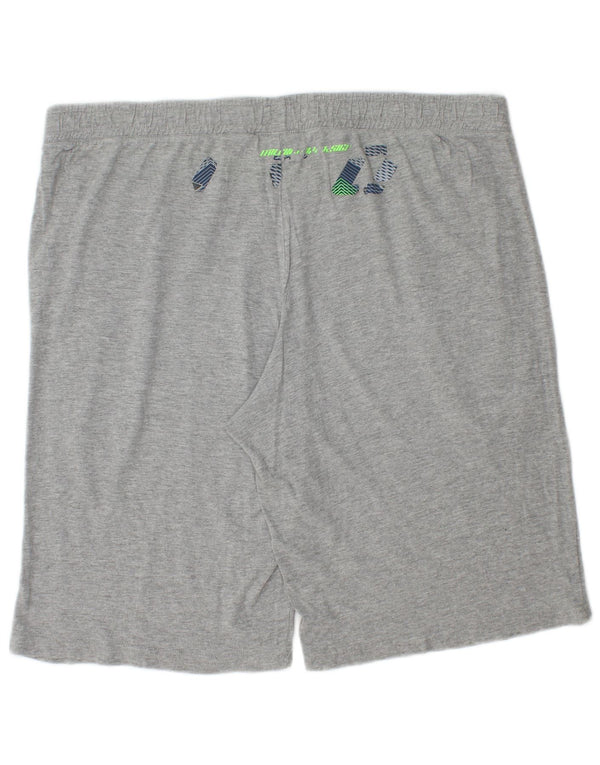 Lotto Mens Graphic Sport Shorts 2XL  Grey