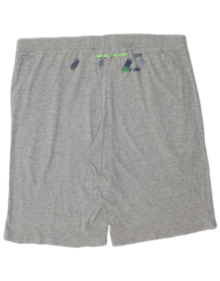 Lotto Mens Graphic Sport Shorts 2XL  Grey