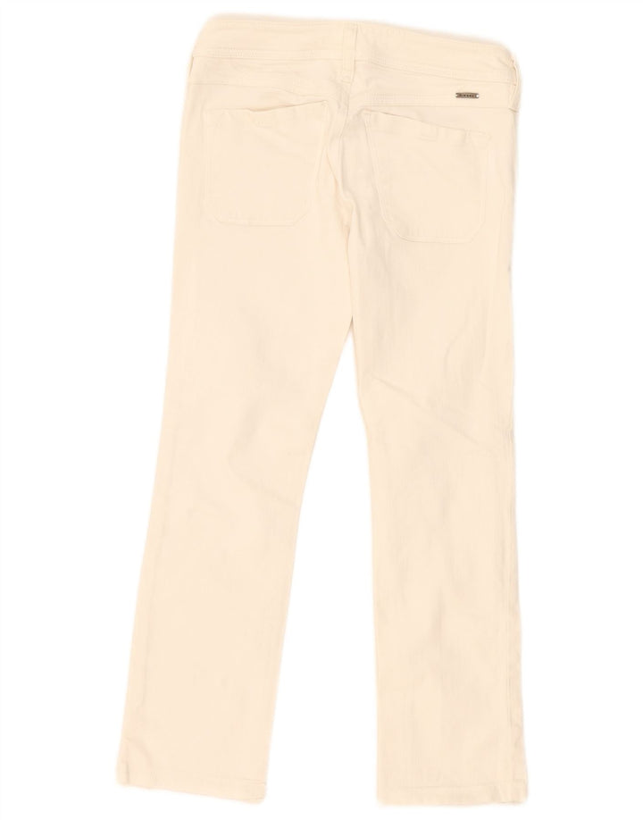 Diesel Womens Lowky Cropped Jeans W26 L24 Off White Cotton
