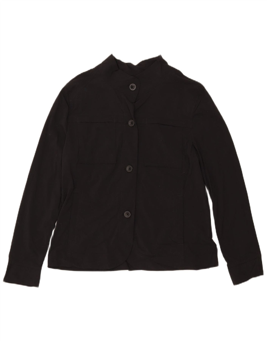 Eddie Bauer Womens Utility Jacket US 14 XL Black Nylon