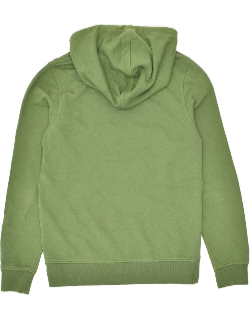 JACK & JONES Mens Graphic Hoodie Jumper Medium Green Cotton | Vintage Jack & Jones | Thrift | Second-Hand Jack & Jones | Used Clothing | Messina Hembry 