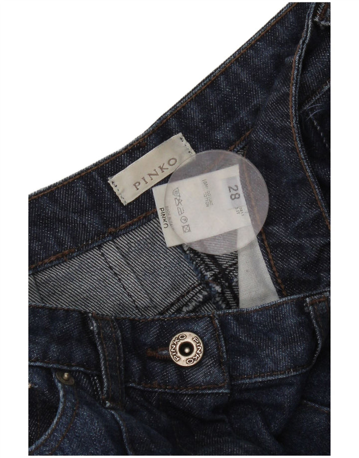 Pinko Womens Slim Jeans W28 L28 Blue Cotton