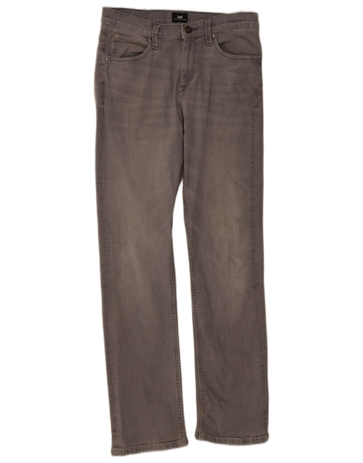 LEE Womens Slim Jeans W30 L33  Grey Cotton