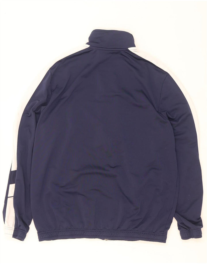 Puma Mens Tracksuit Top Jacket XL Navy Blue Colourblock Polyester