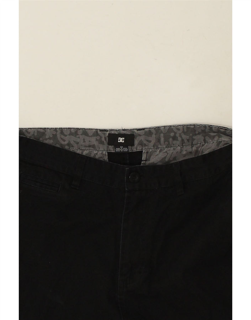 DC Mens Chino Shorts W32 Medium Black | Vintage DC | Thrift | Second-Hand DC | Used Clothing | Messina Hembry 