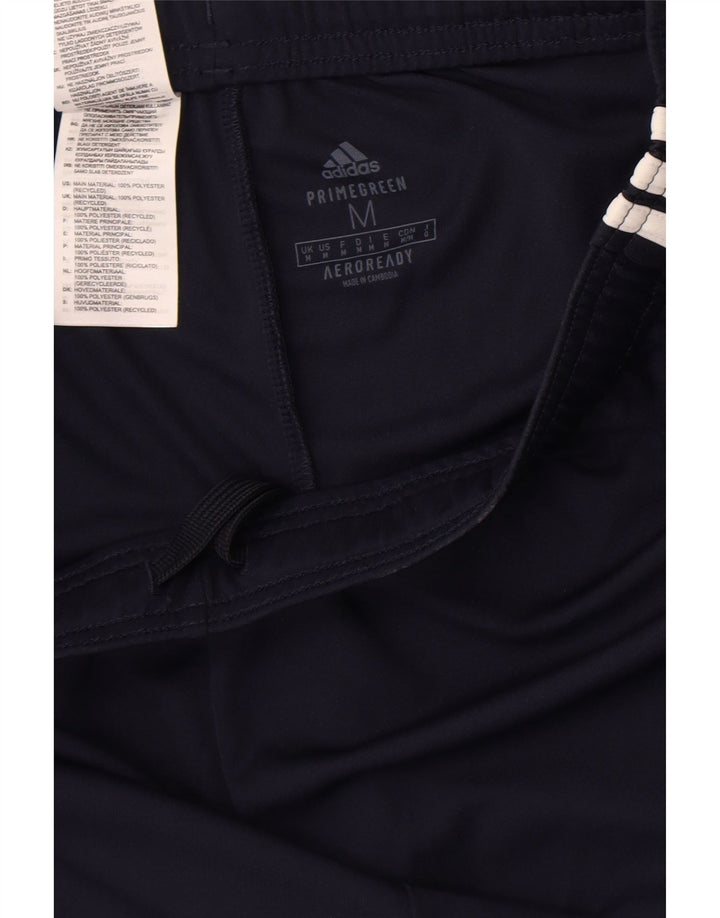 Adidas Mens Aeroready Sport Shorts Medium  Navy Blue Polyester