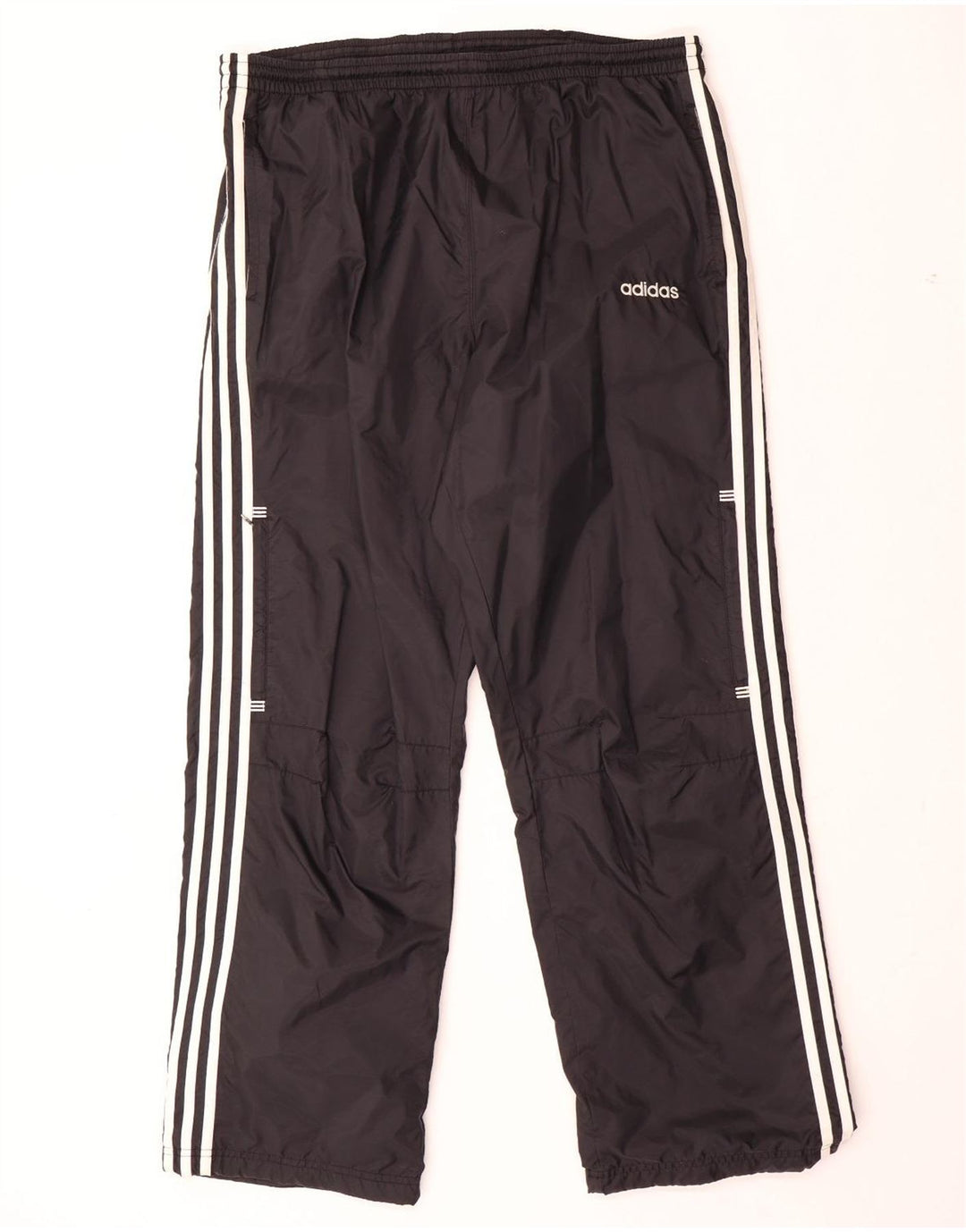 ADIDAS Mens Cargo Tracksuit Trousers Large Black Polyester
