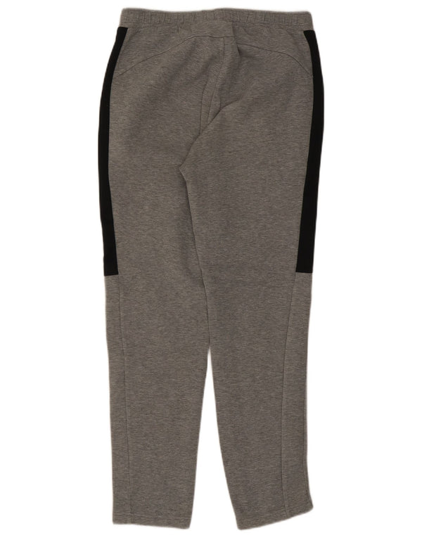 Puma Mens Tracksuit Trousers Medium Grey Colourblock
