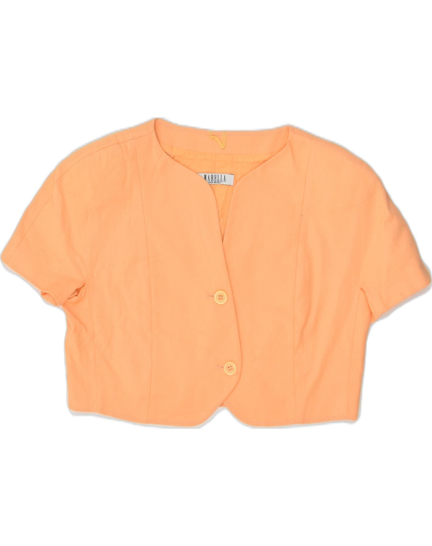 Orange 2025 bolero jacket