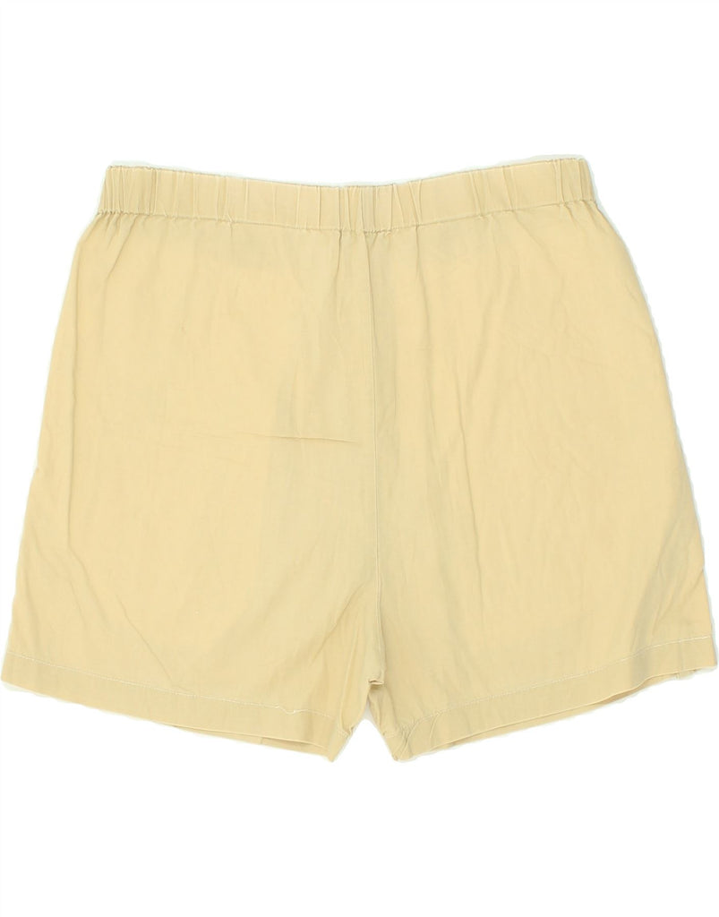 VINTAGE Womens Chino Shorts IT 46 Large W32  Yellow Cotton | Vintage Vintage | Thrift | Second-Hand Vintage | Used Clothing | Messina Hembry 