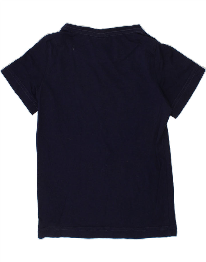 PUMA Boys Graphic T-Shirt Top 3-4 Years Navy Blue Cotton Vintage Puma and Second-Hand Puma from Messina Hembry 