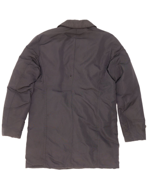 PEUTEREY Mens Padded Coat UK 38 Medium Navy Blue Polyamide
