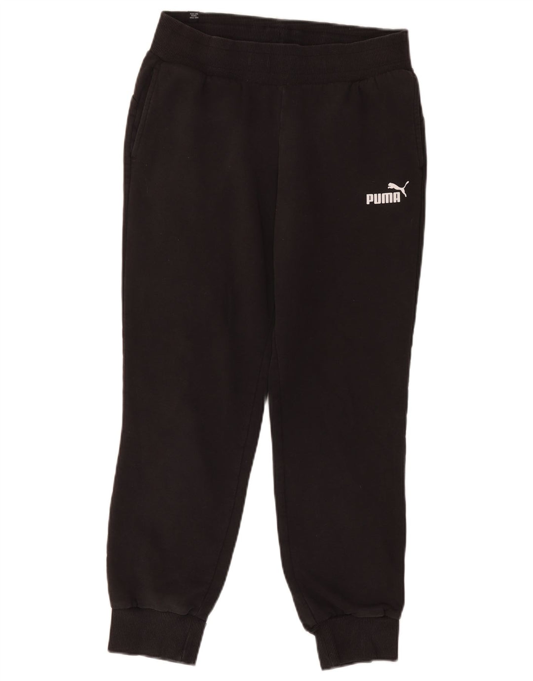 Puma Mens Tracksuit Trousers Joggers Small  Black