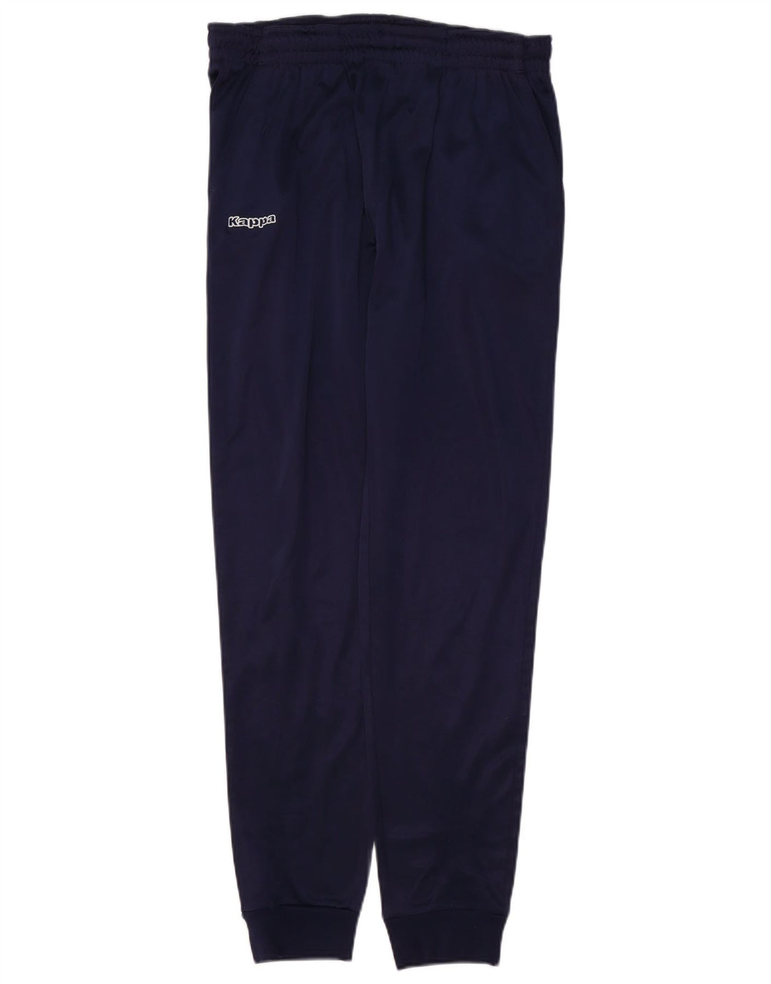 KAPPA Mens Tracksuit Trousers Joggers Medium Navy Blue Polyester
