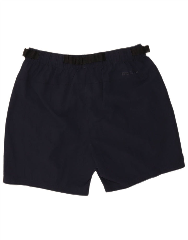 Mountain Warehouse Womens Sport Shorts UK 14 Large Navy Blue Polyamide