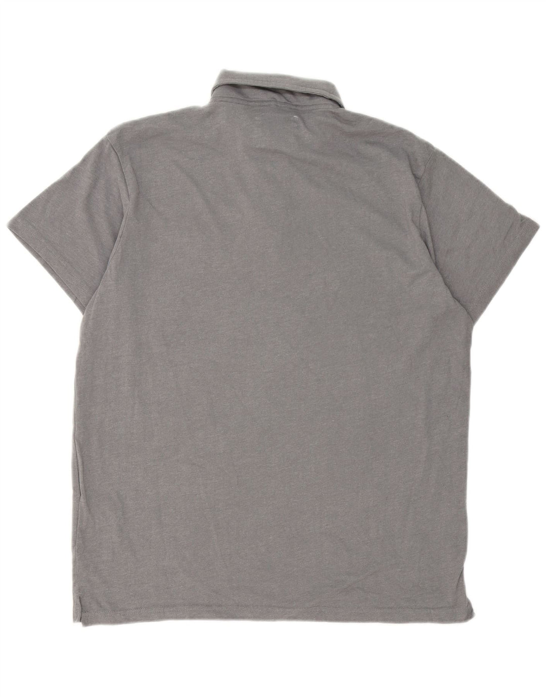 Weird Fish Mens Polo Shirt Medium Grey Cotton
